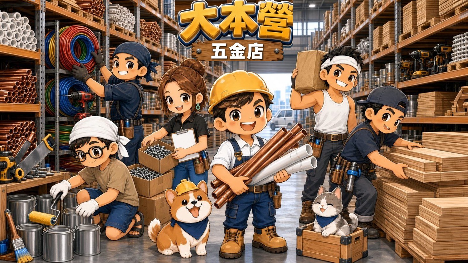 五金店主視覺